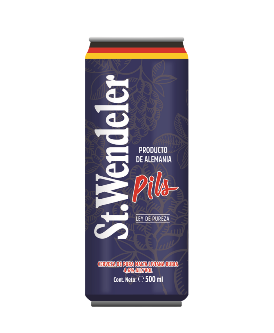 ST. WENDELER PILS - Bia lúa mạch ( bia vàng ). 